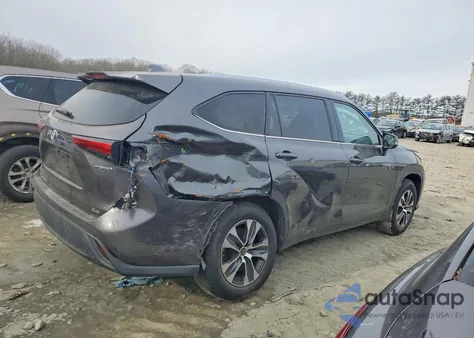 2021 Toyota Highlander Hybrid Xle из США, поврежденный, VIN 5TDHARAH6MS011936